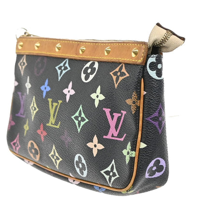 Louis Vuitton Pochette Accessoires Monogram Multicolor, Multicolour, Leather, Clutch