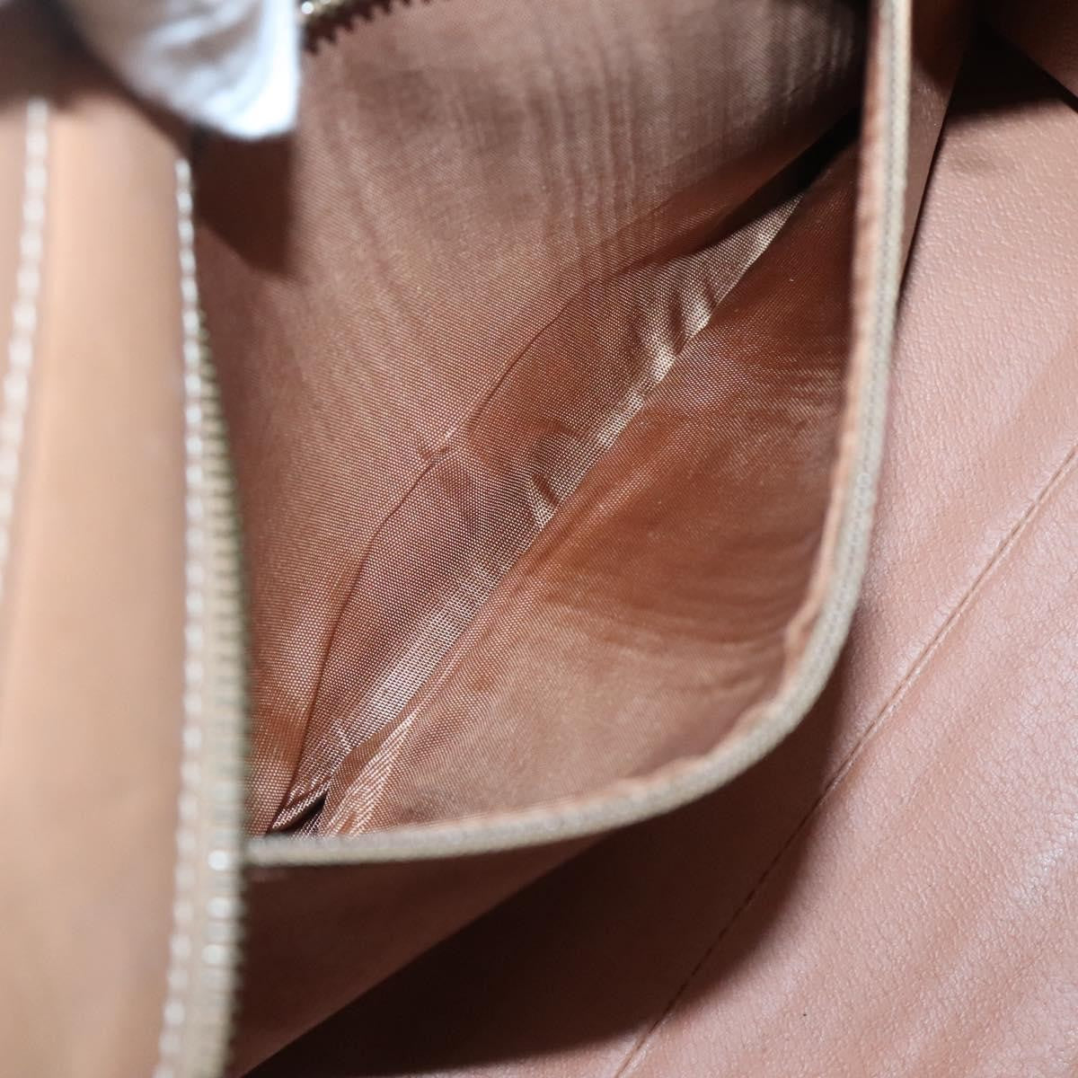 Celine Vintage Macadam Handbag Macadam, BROWN, CANVAS, Handbag