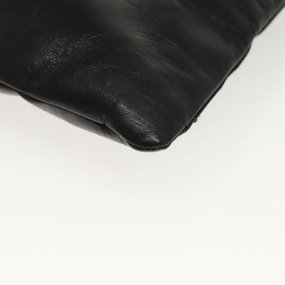 Prada Bow Shoulder Bag Vernice Saffiano Leather, BLACK, LEATHER, Shoulder bag