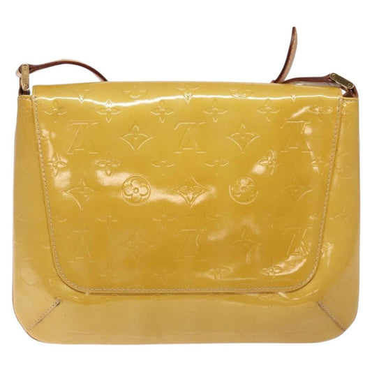 Louis Vuitton Thompson Street Handbag Monogram Vernis, BEIGE, PATENT_LEATHER, Handbag