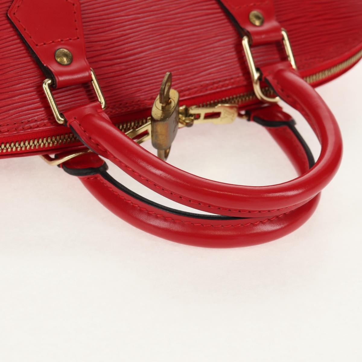 Louis Vuitton Vintage Alma Handbag Epi Leather, RED, LEATHER, Handbag