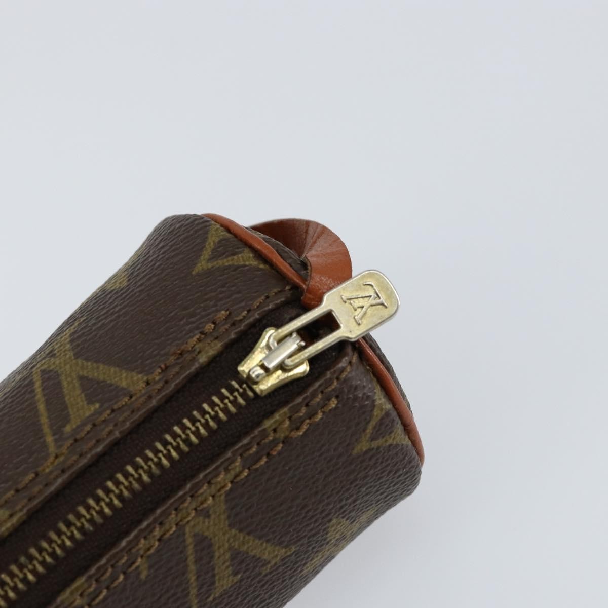Louis Vuitton Papillon Pochette Monogram Canvas, BROWN, CANVAS, Clutche & pouche