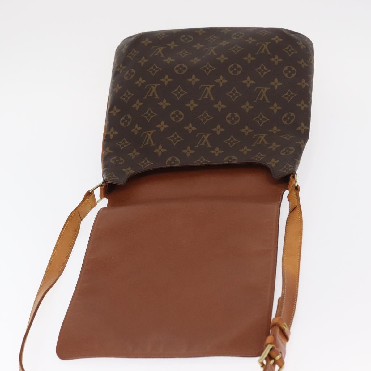 Louis Vuitton Musette Salsa Handbag Monogram Canvas, BROWN, CANVAS, Shoulder bag
