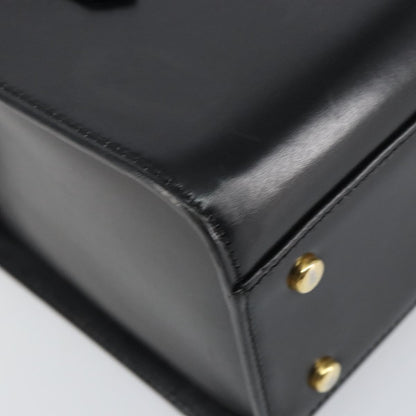 Celine Handbag Leather, BLACK, LEATHER, Handbag