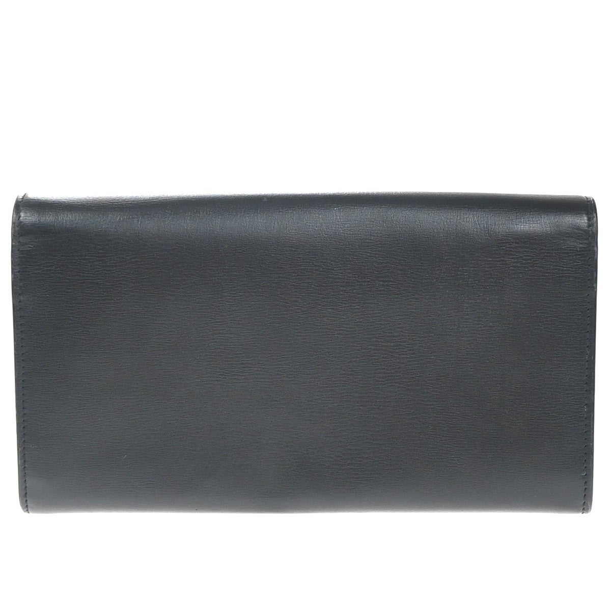 Saint Laurent Bellechasse Flap Wallet Leather, BLACK, LEATHER, Wallets