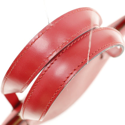 Louis Vuitton Saint Jacques Handbag Epi Leather, RED, LEATHER, Shoulder bag