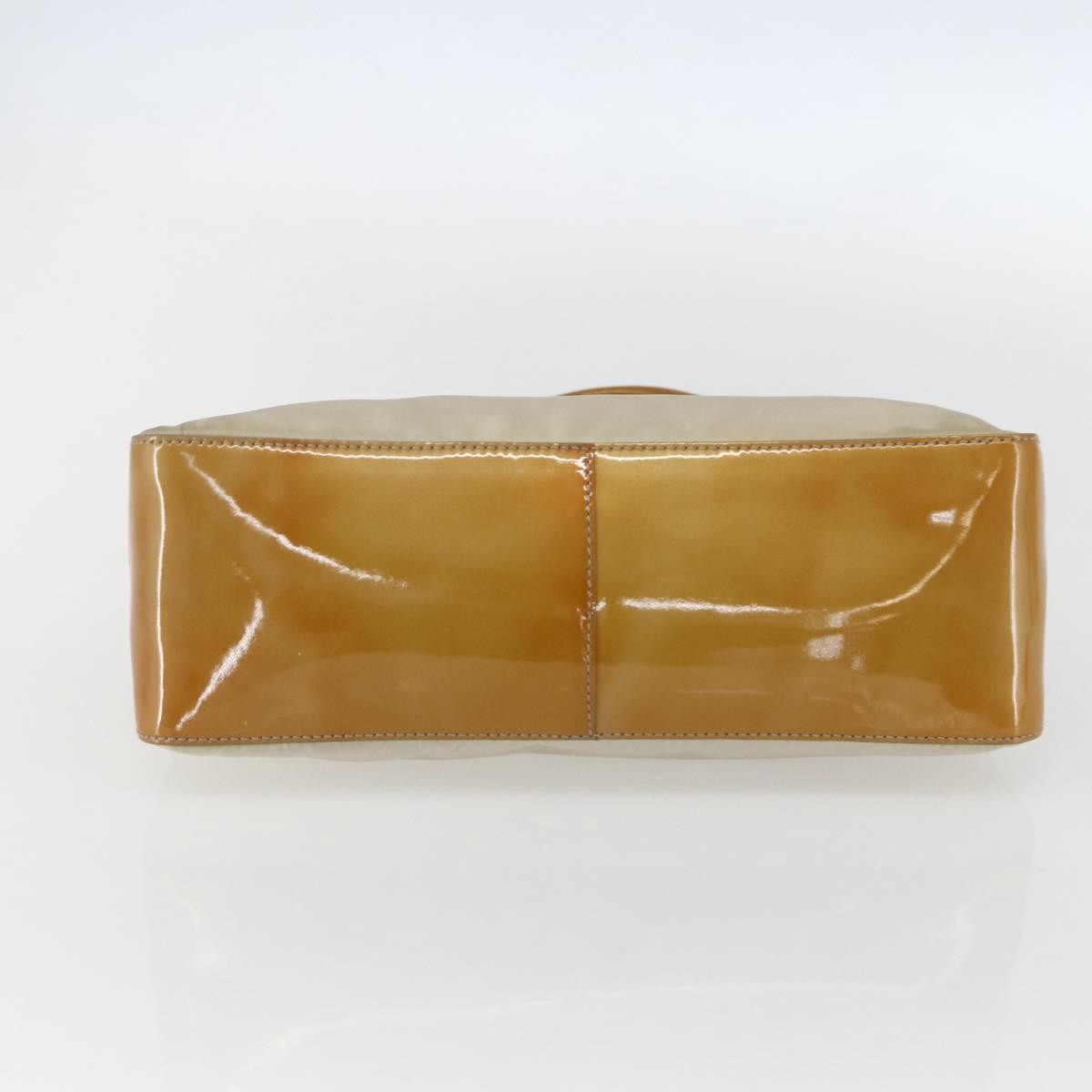 Prada Vintage Handbag Tessuto, BEIGE, NYLON, Handbag