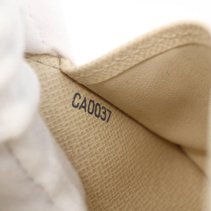 Louis Vuitton Agenda Cover Damier Azur, WHITE, CANVAS, Wallets