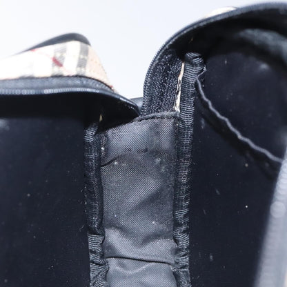 Burberry Nova check Pochette Canvas, BEIGE, NYLON, Clutche & pouche