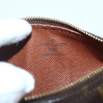 Louis Vuitton Papillon Pochette Monogram Canvas, BROWN, CANVAS, Handbag