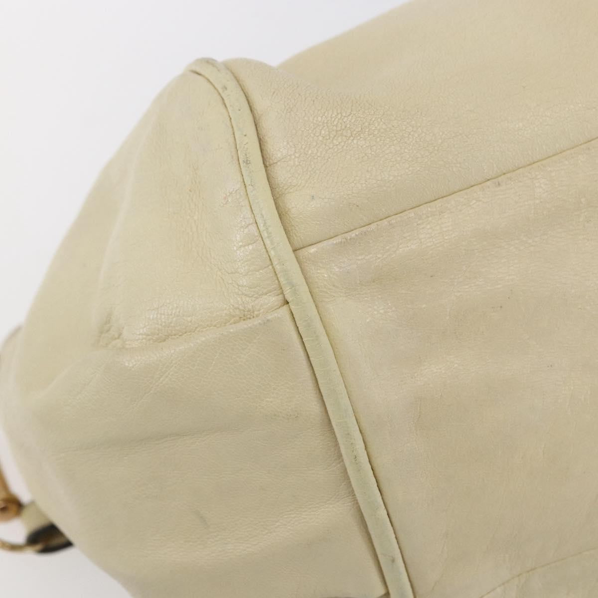 Chloe Ethel Handbag Leather, WHITE, LEATHER, Handbag