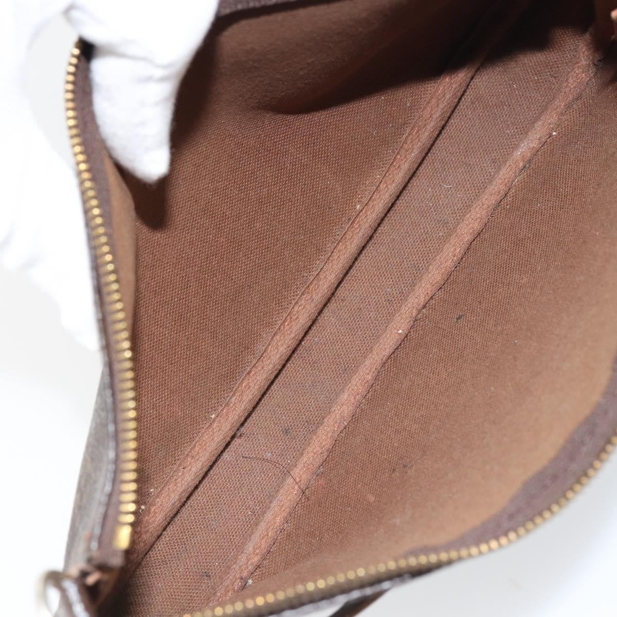 Louis Vuitton Pochette Accessoires NM Monogram Canvas, BROWN, CANVAS, Clutche & pouche
