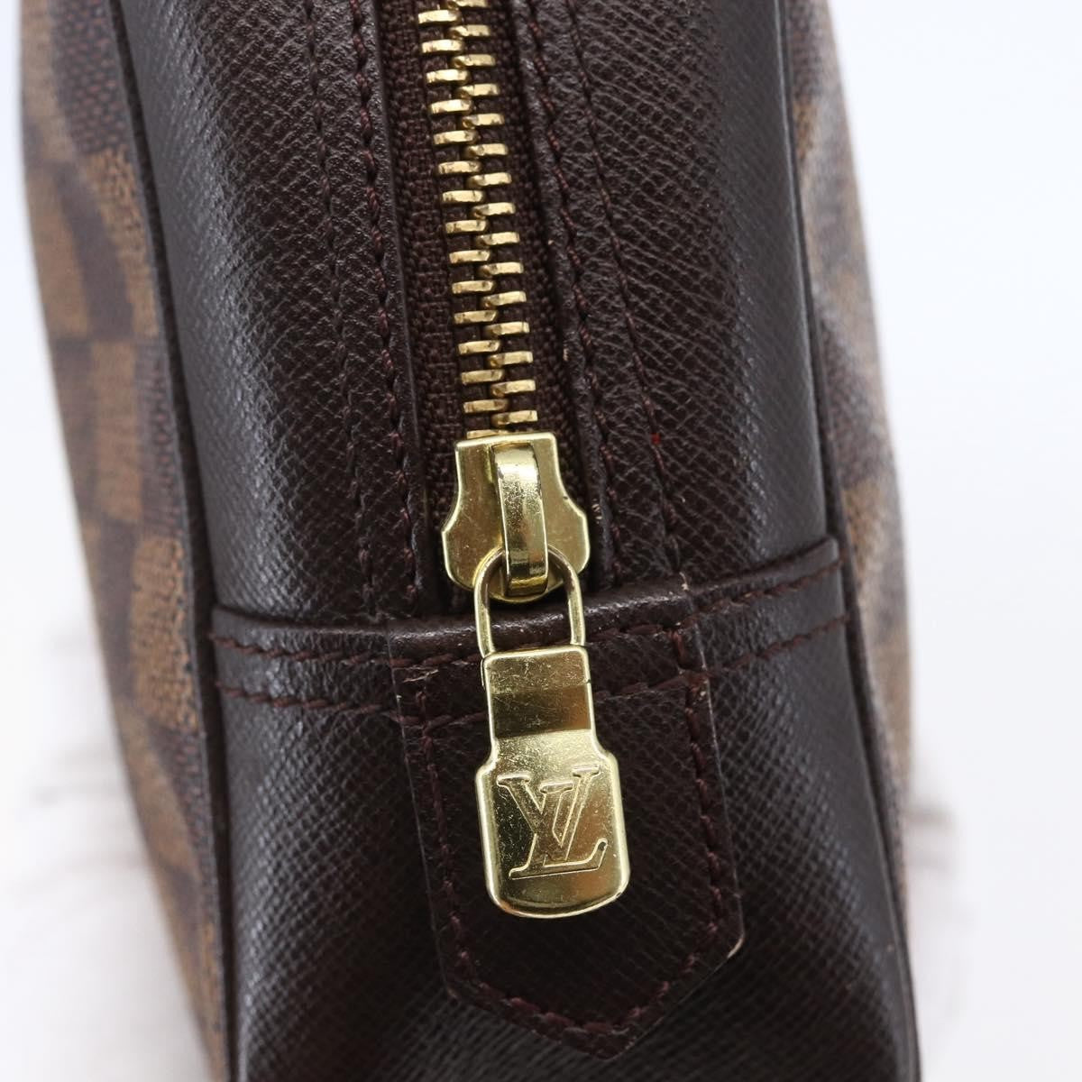 Louis Vuitton Trousse Toilette Monogram Canvas, BROWN, CANVAS, Clutche & pouche