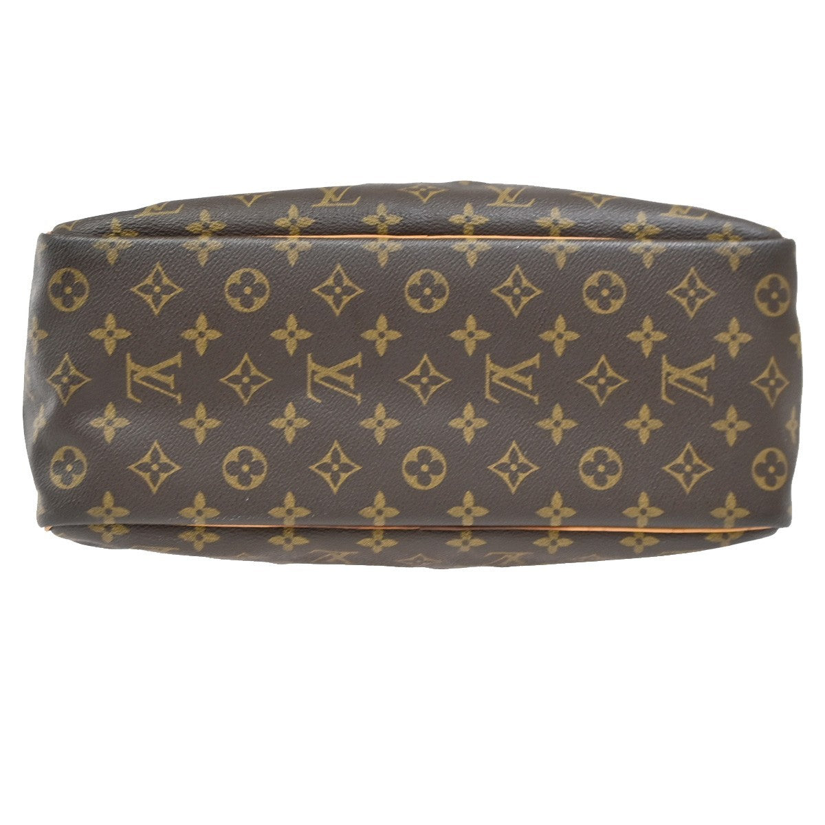Louis Vuitton Deauville Handbag Monogram Canvas, BROWN, CANVAS, Handbag