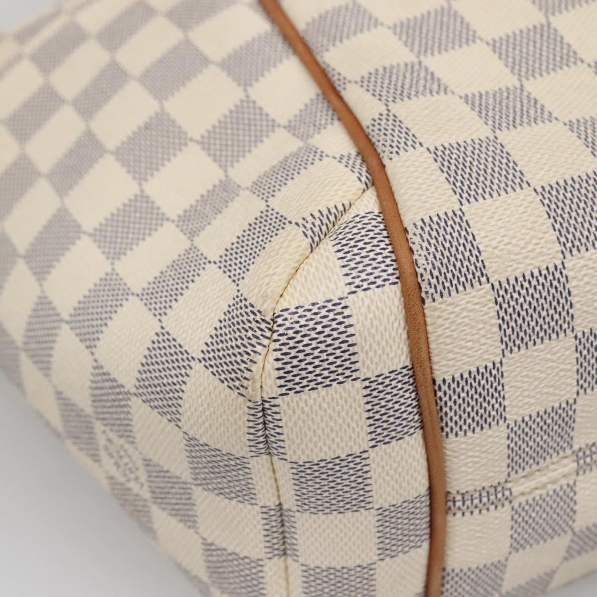 Louis Vuitton Totally Handbag Damier, WHITE, CANVAS, Tote bag