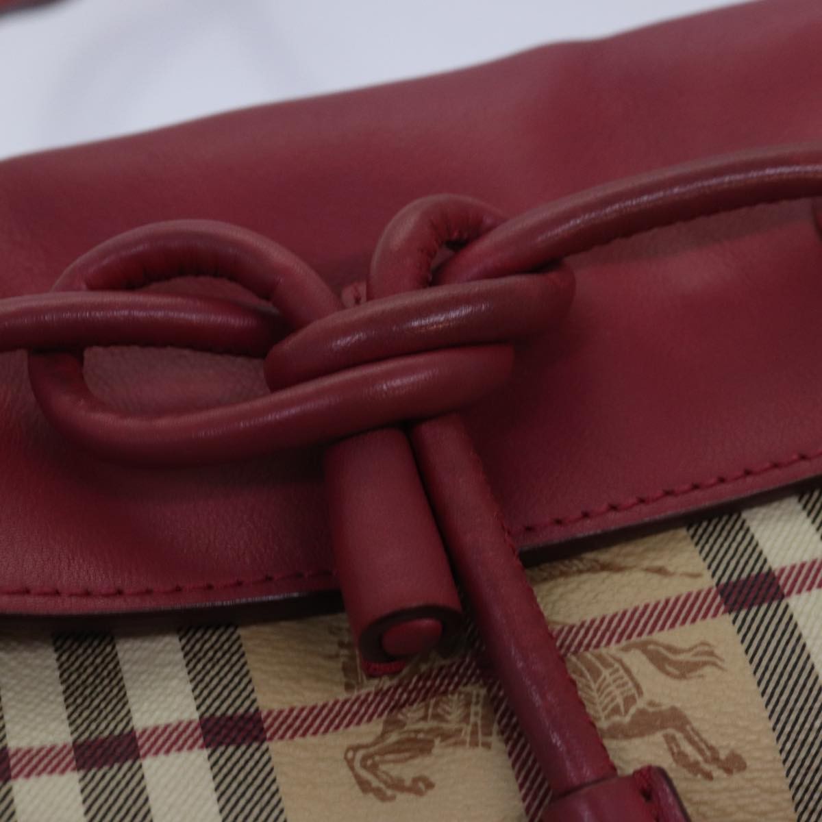 Burberry Nova check Shoulder bag Canvas, BEIGE, CANVAS, Shoulder bag