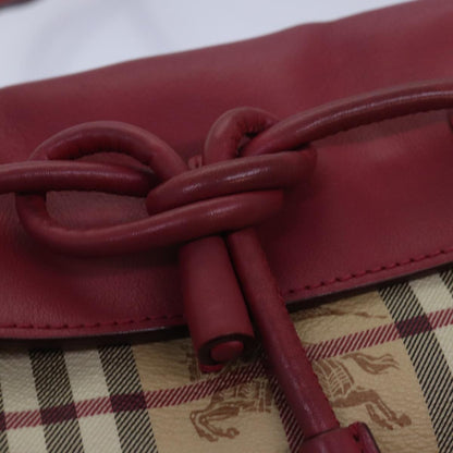 Burberry Nova check Shoulder bag Canvas, BEIGE, CANVAS, Shoulder bag