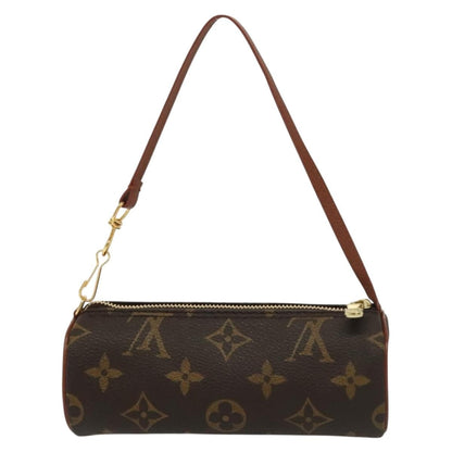Louis Vuitton Papillon Pochette Monogram Canvas, BROWN, CANVAS, Handbag