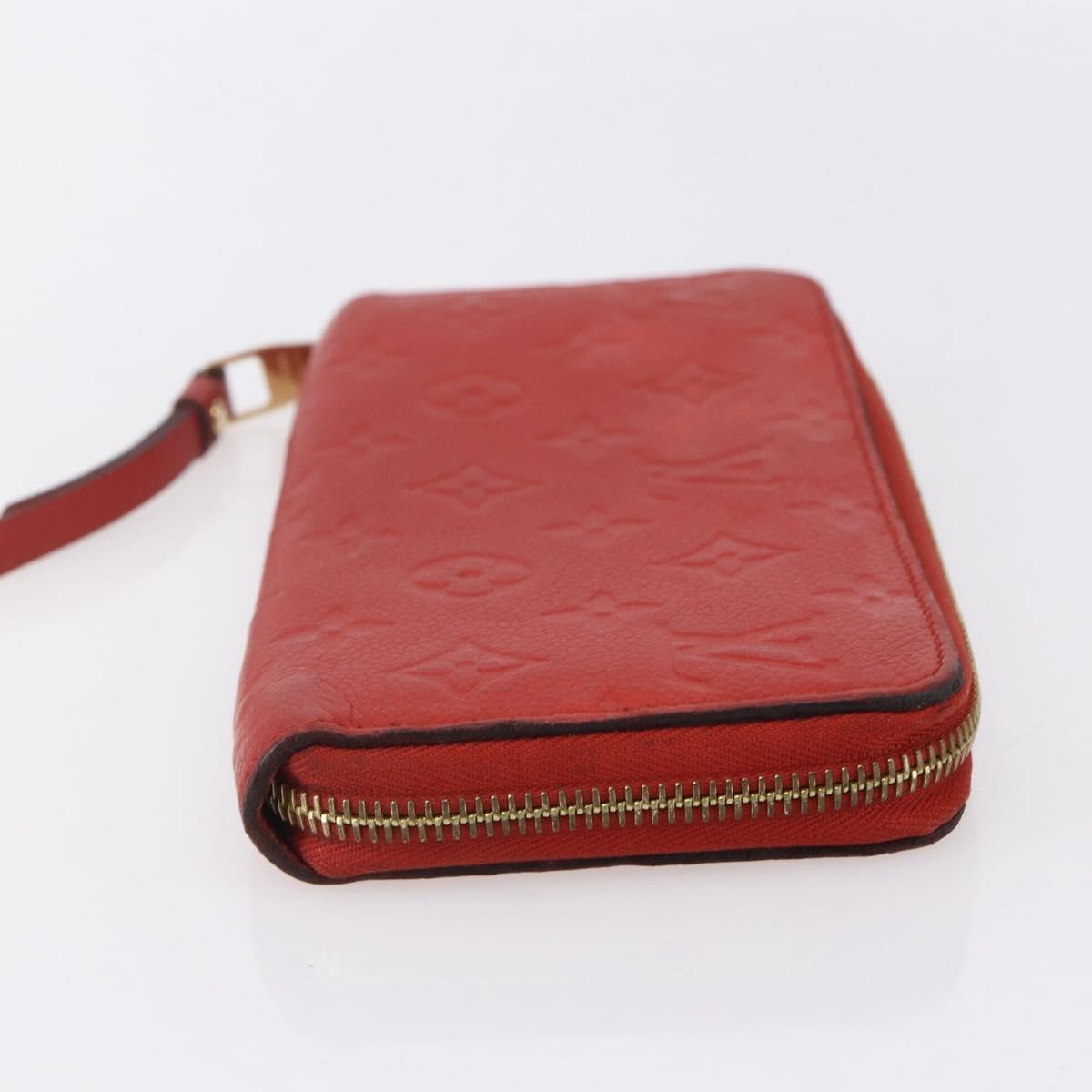 Louis Vuitton Portefeuille zippy Monogramme Empreinte Monogramme Empreinte, RED, LEATHER, Wallets