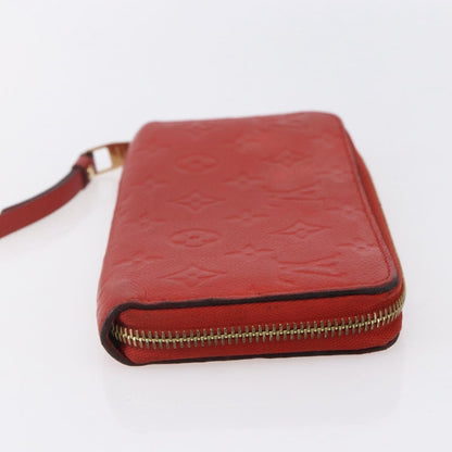 Louis Vuitton Portefeuille zippy Monogramme Empreinte Monogramme Empreinte, RED, LEATHER, Wallets