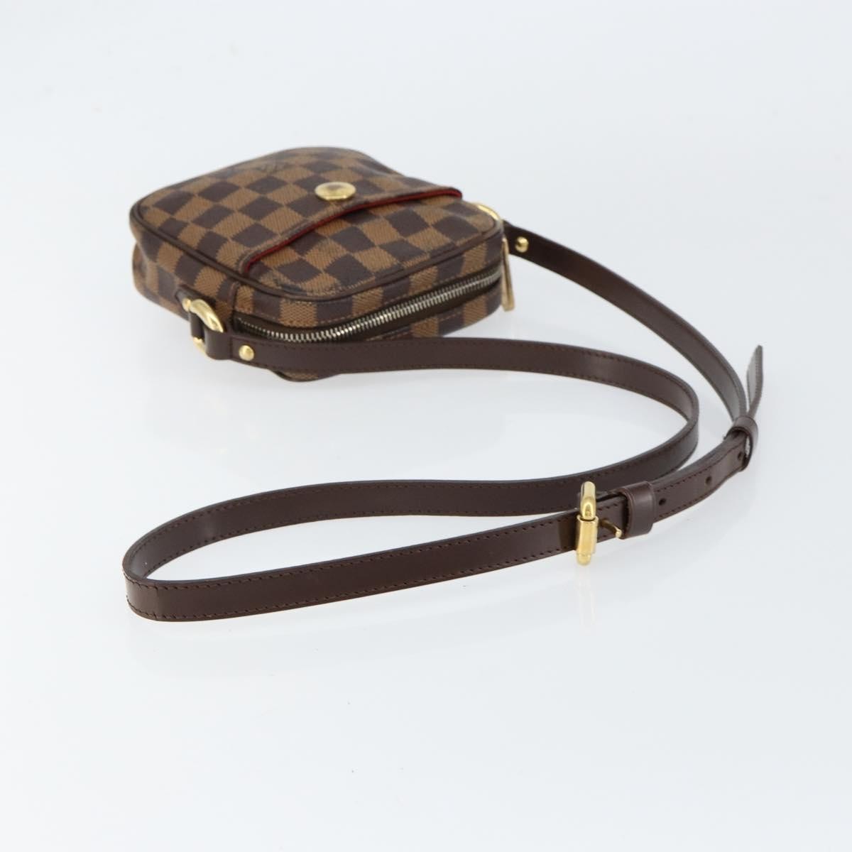 Louis Vuitton Rift Handbag Damier, BROWN, CANVAS, Shoulder bag