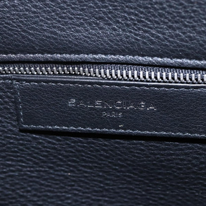 Balenciaga Everyday Carry Tote Leather, BLACK, LEATHER, Tote bag