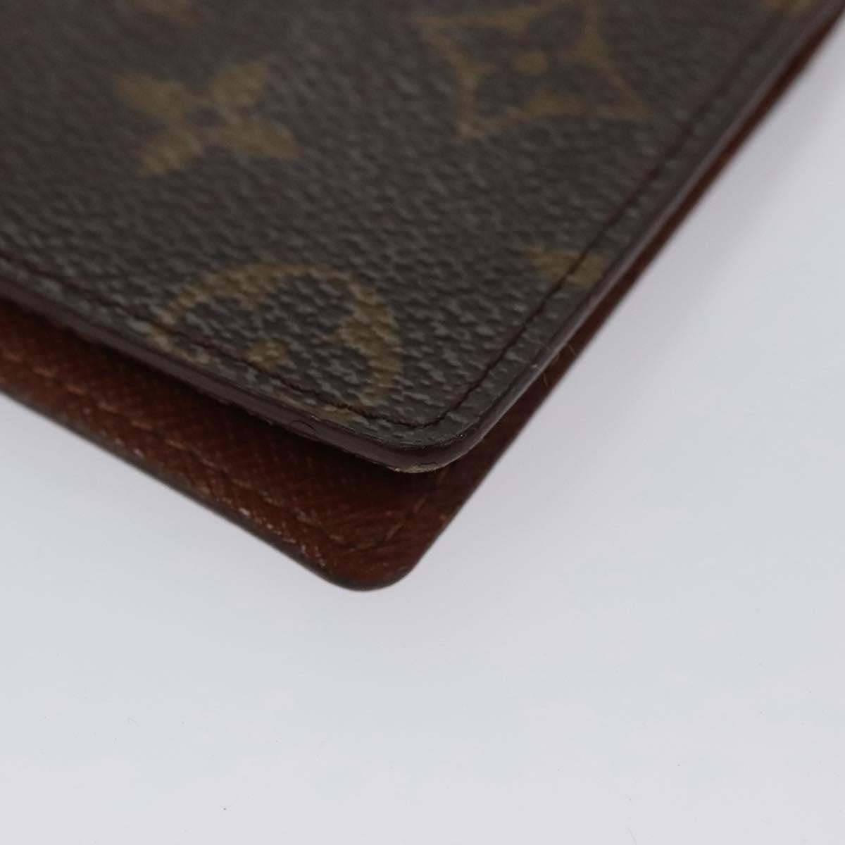 Louis Vuitton Vertical ID Card Holder Canvas, BROWN, CANVAS, Card Holders