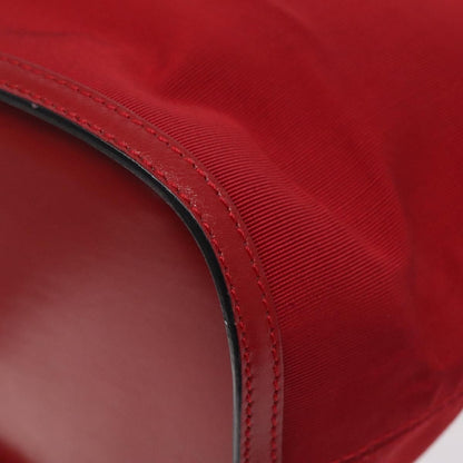 Celine Handbag Canvas, RED, CANVAS, Handbag