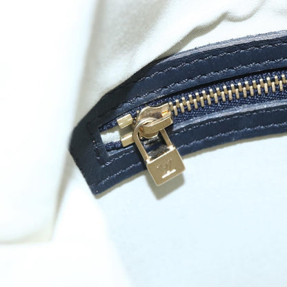 Louis Vuitton Francoise handbag Mini lin, BLUE, CANVAS, Tote bag