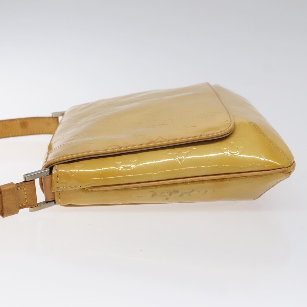 Louis Vuitton Thompson Street Handbag Monogram Vernis, BEIGE, PATENT_LEATHER, Handbag