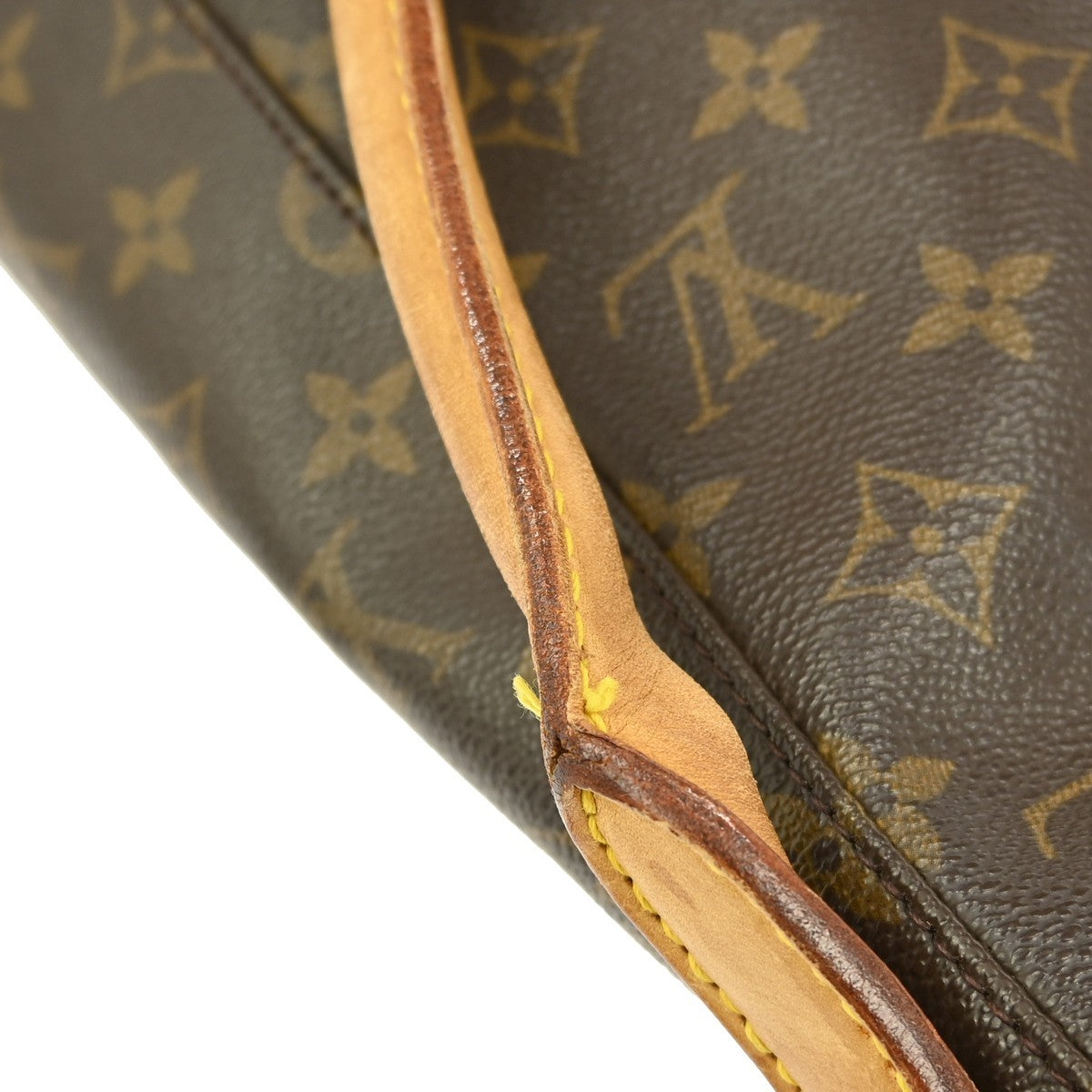 Louis Vuitton Looping Handbag Monogram Canvas, BROWN, CANVAS, Handbag