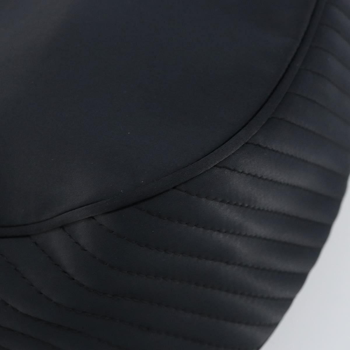 Saint Laurent Vintage Shoulder Bag Nylon, BLACK, NYLON, Shoulder bag