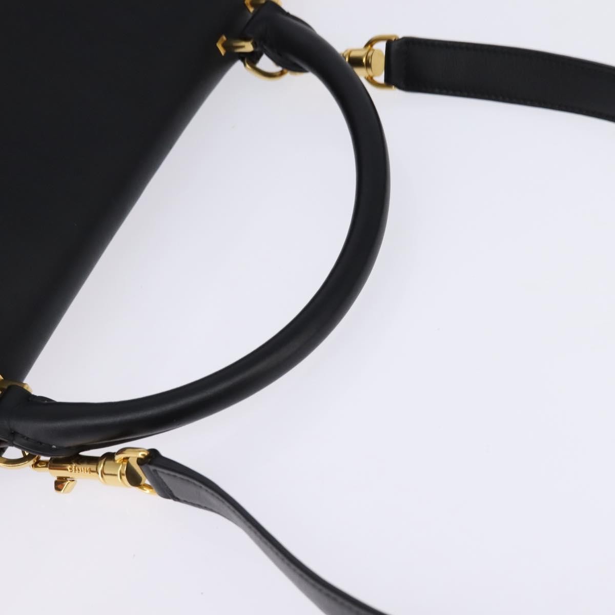 Celine Trapeze Bag Canvas with Leather, MULTICOLOUR, CANVAS, Handbag