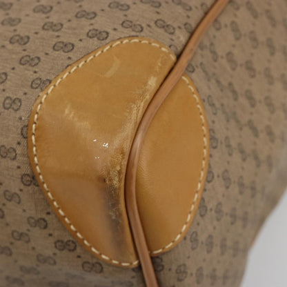 Gucci Vintage Travel bag GG Canvas, Beige, PVC, Travel Bag