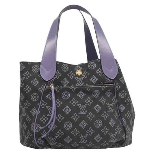 Louis Vuitton Cabas Ipanema Canvas, PURPLE, CANVAS, Tote bag