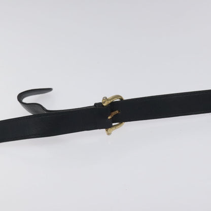 Celine Vintage Macadam Shoulder Bag Canvas and Leather, BLACK, CANVAS, Shoulder bag