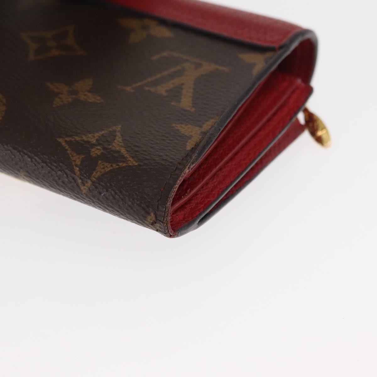 Louis Vuitton Pallas Wallet NM Monogram Canvas and Calfskin, BROWN, CANVAS, Wallets
