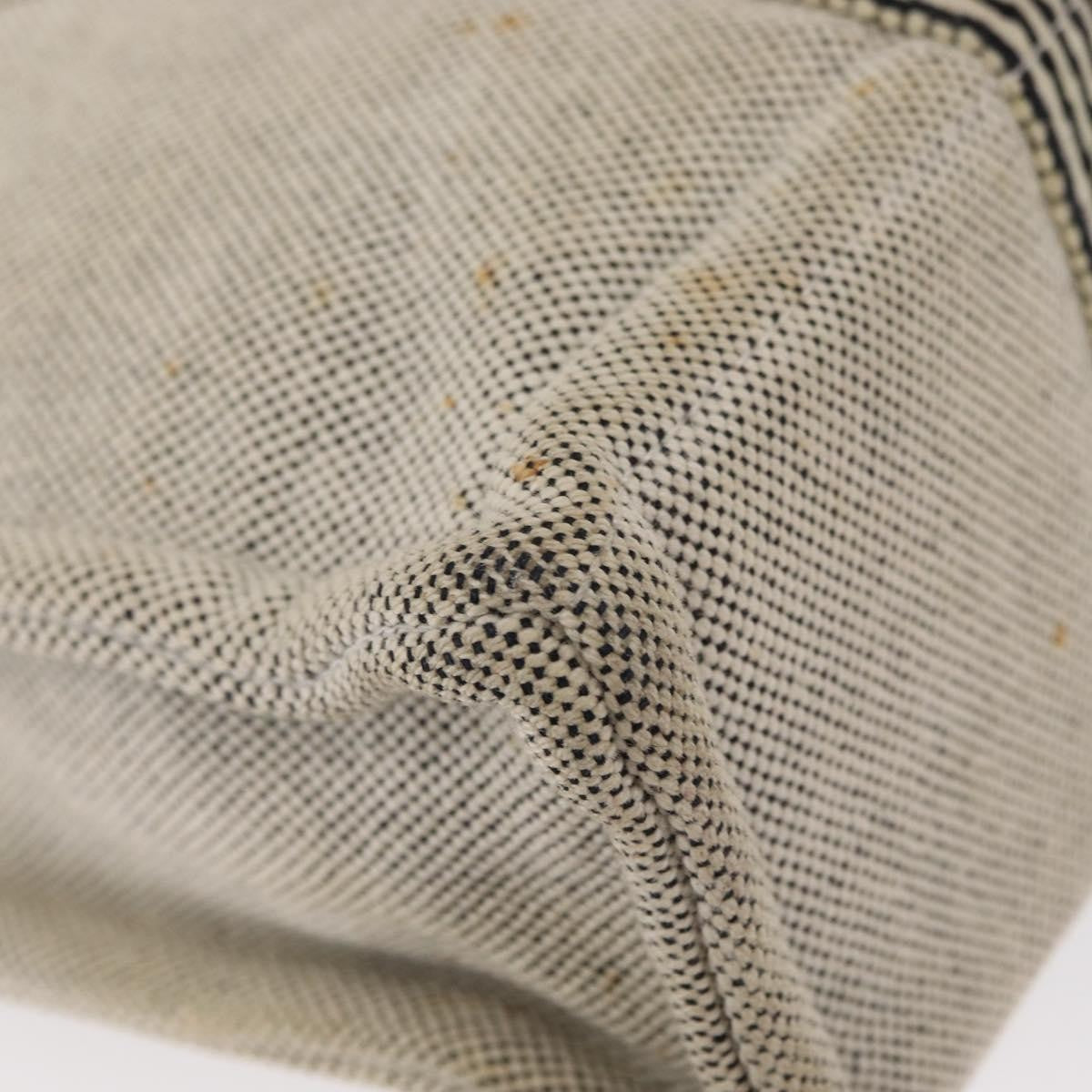 Hermes Fourre Tout Tote Canvas, GRAY, CANVAS, Tote bag