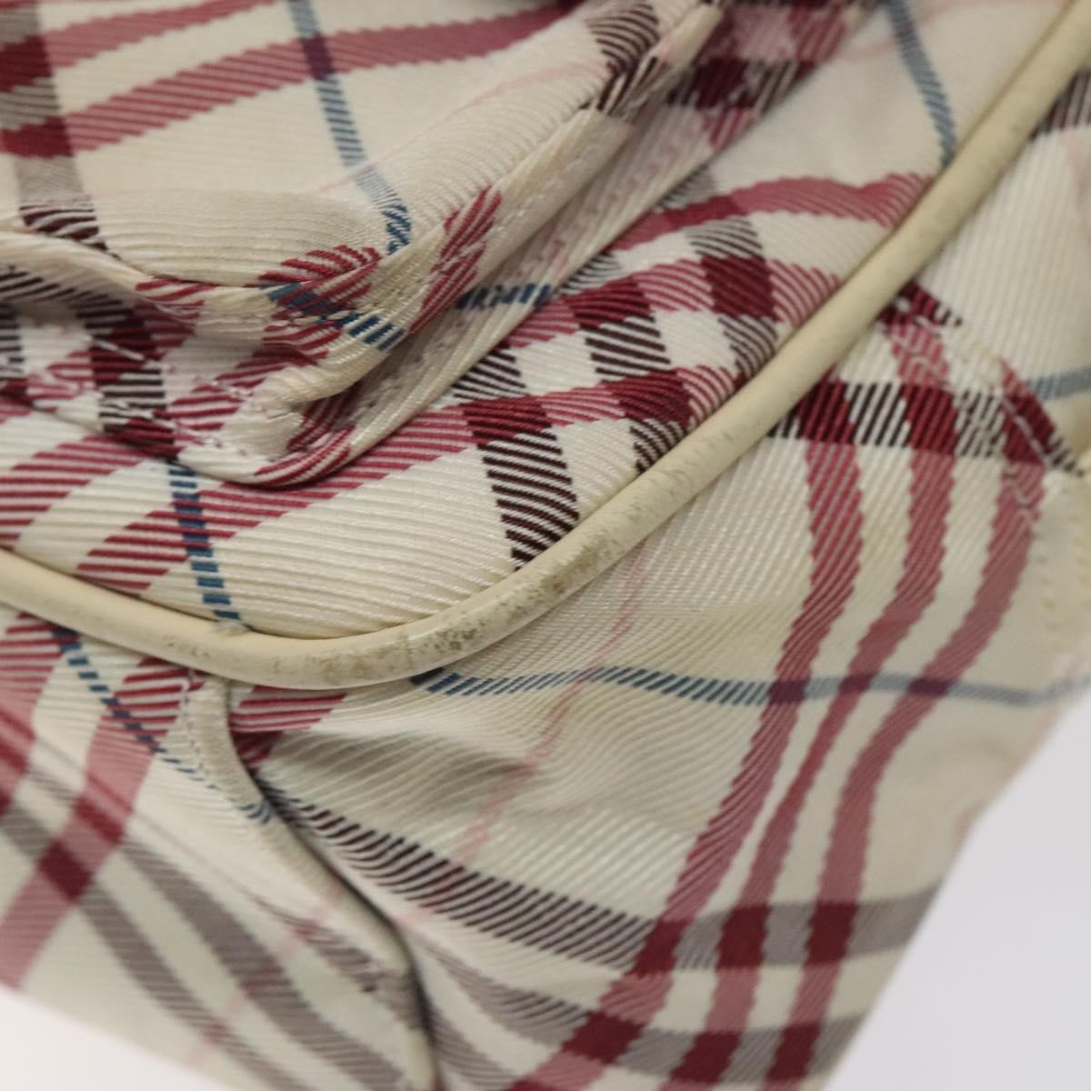 Burberry Nova Check Blue Label Nylon, BEIGE, NYLON, Shoulder bag