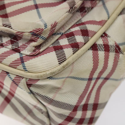 Burberry Nova Check Blue Label Nylon, BEIGE, NYLON, Shoulder bag