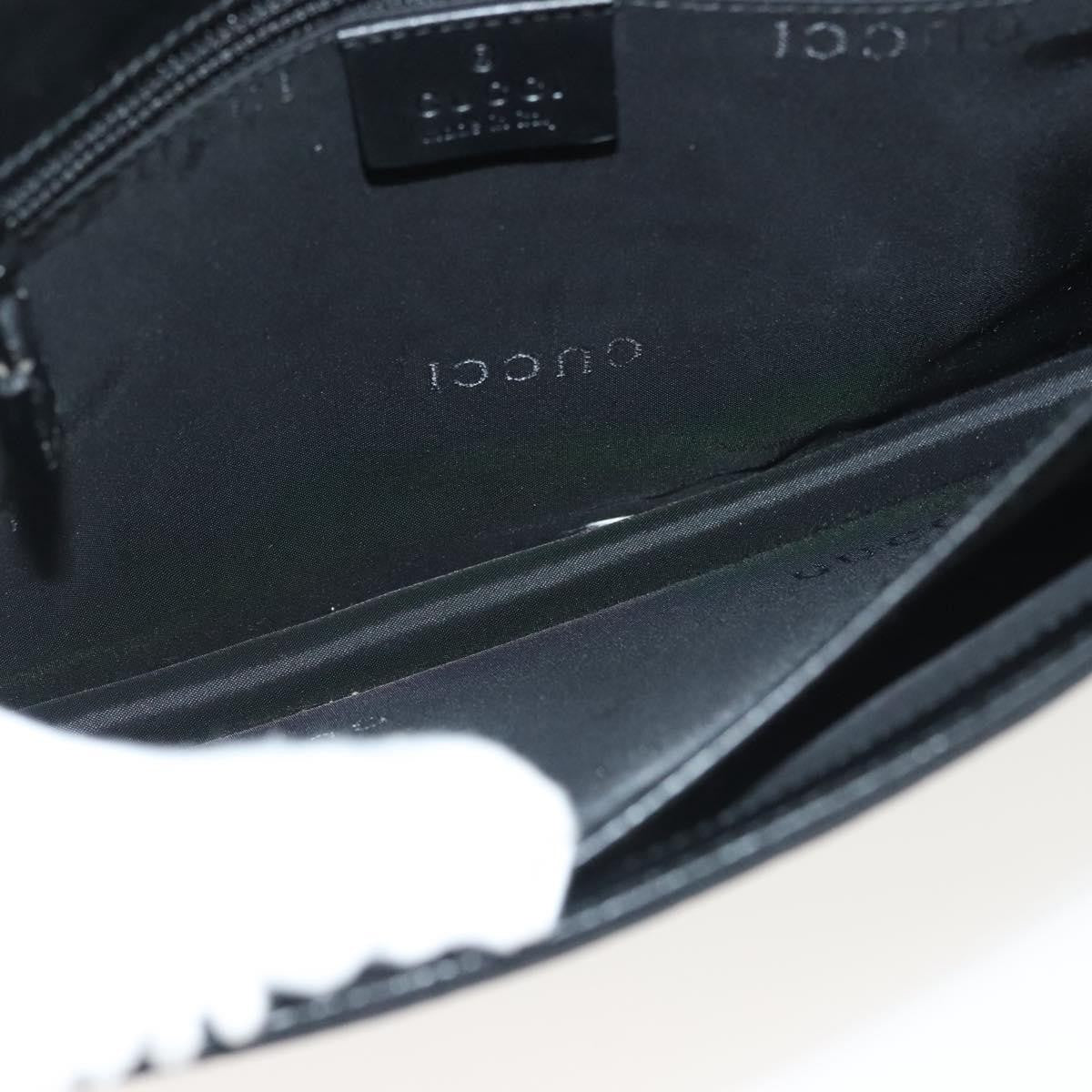 Gucci Pochette Nylon, BLACK, NYLON, Clutche & pouche