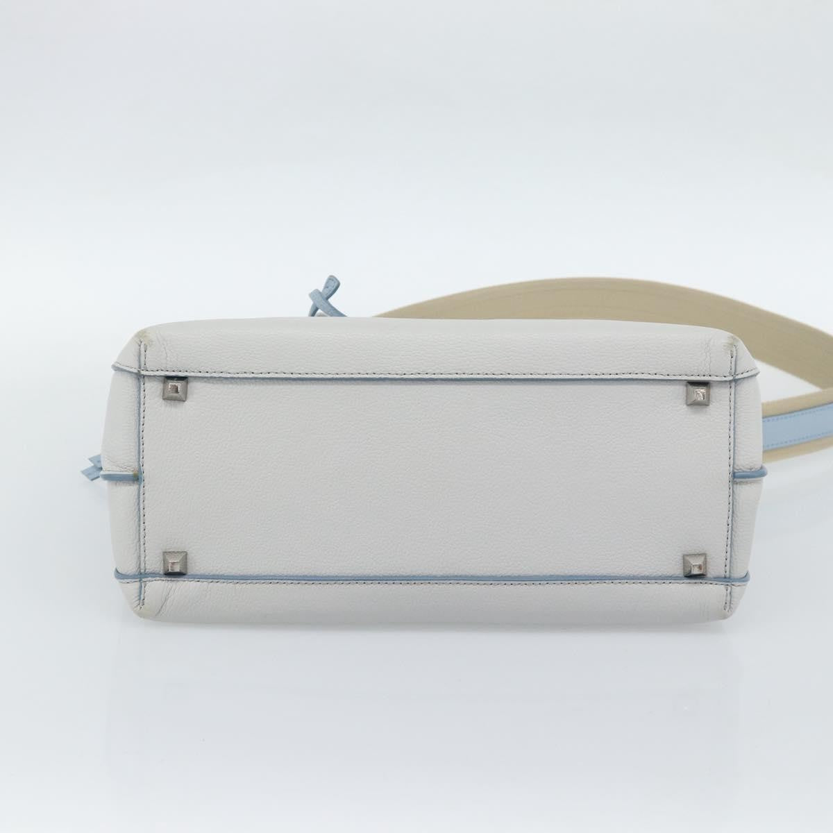 MCM Milla Leather, Gray, Leather, Handbag