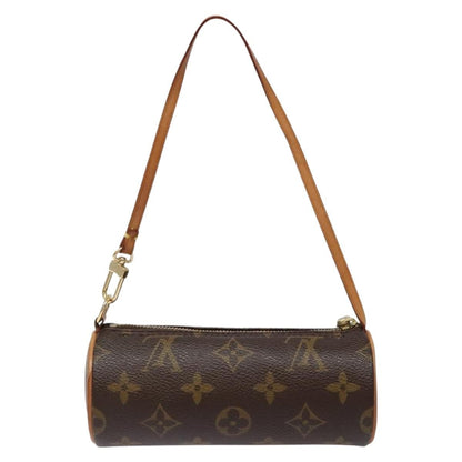 Louis Vuitton Papillon Pochette Monogram Canvas, BROWN, CANVAS, Handbag