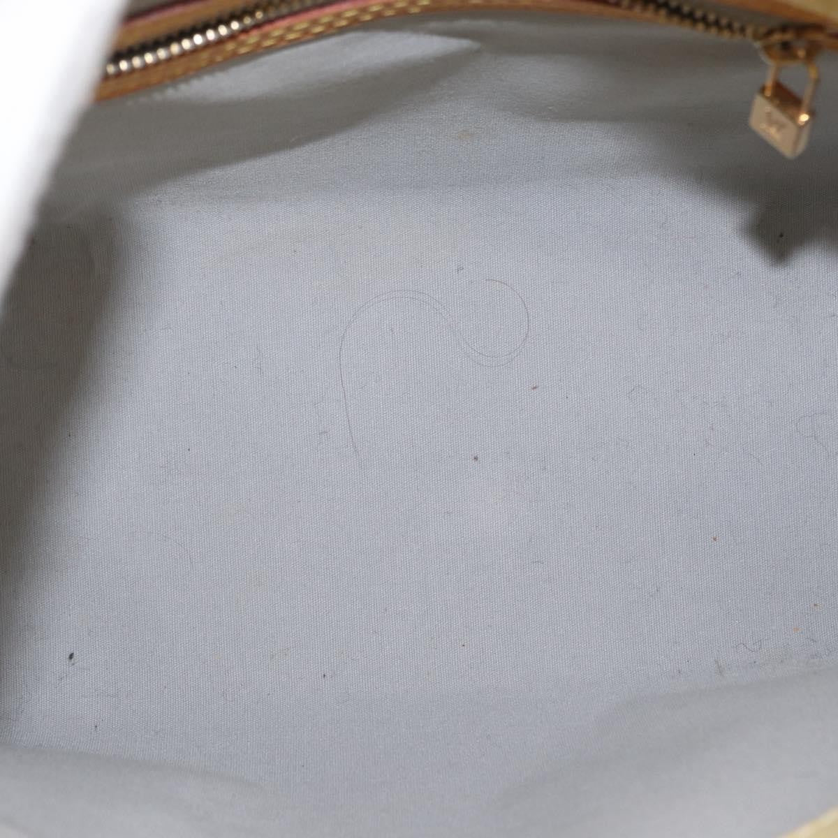 Louis Vuitton Reade Handbag Monogram Vernis, BEIGE, PATENT_LEATHER, Tote bag