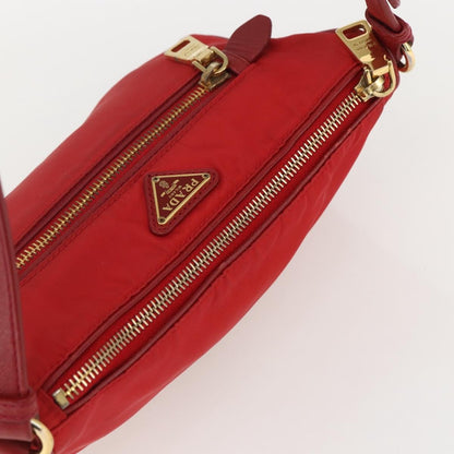 Prada Vintage Shoulder Bag Tessuto, RED, NYLON, Shoulder bag