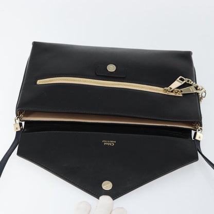 Chloe Cassie Shoulder Bag Leather, BLACK, LEATHER, Shoulder bag