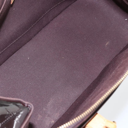 Louis Vuitton Rosewood Avenue Handbag Monogram Vernis, BURGUNDY, PATENT_LEATHER, Shoulder bag