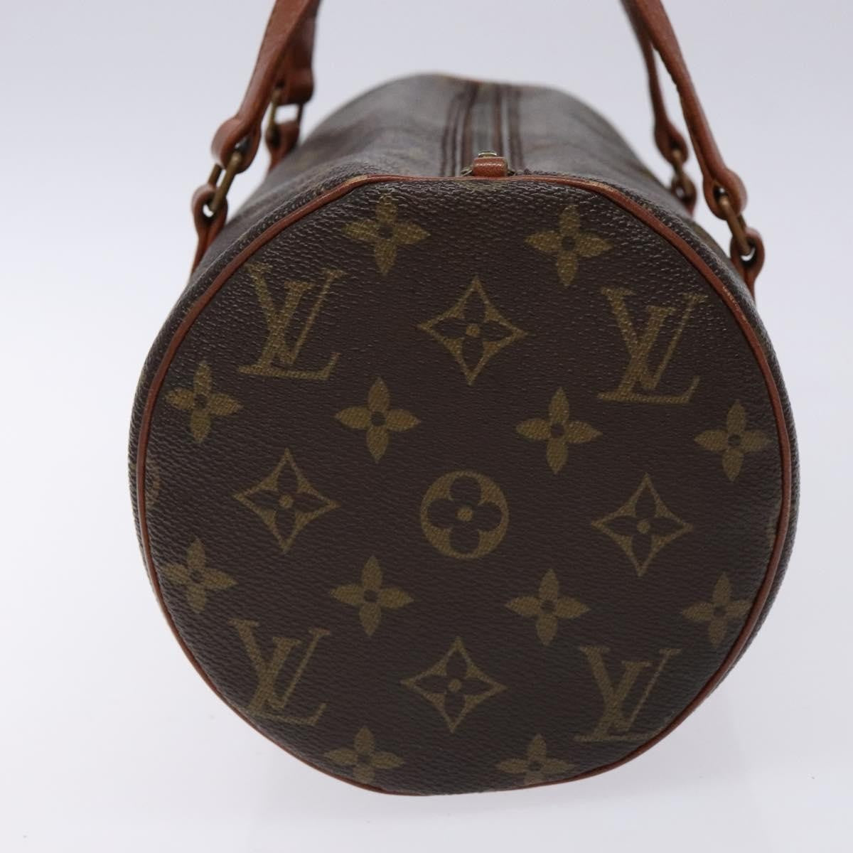 Louis Vuitton Papillon Handbag Monogram Canvas, BROWN, CANVAS, Handbag