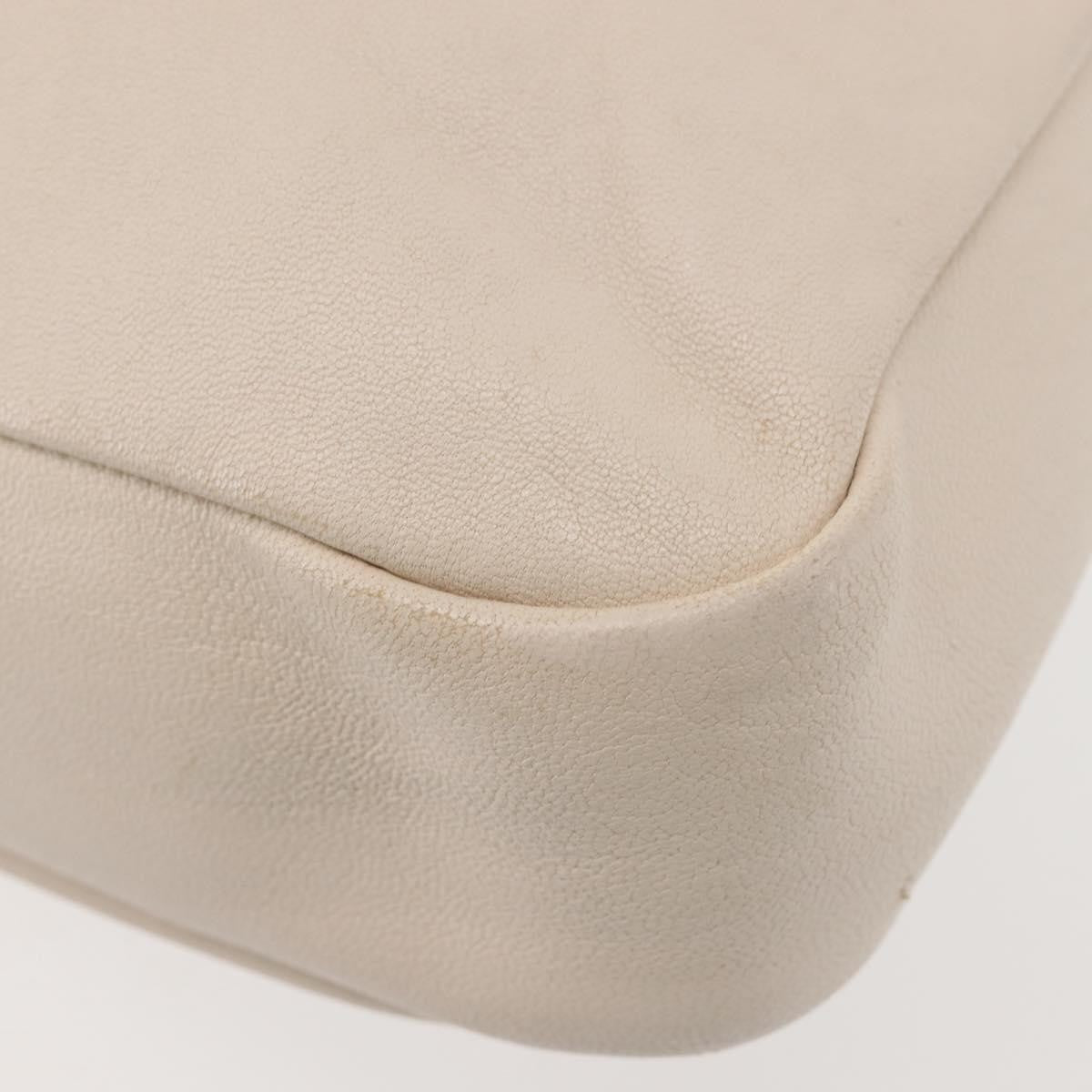 Chloe Vanessa Shoulder Bag Leather, ECRU, LEATHER, Shoulder bag