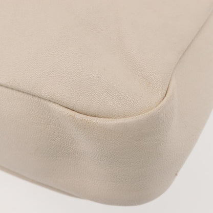 Chloe Vanessa Shoulder Bag Leather, ECRU, LEATHER, Shoulder bag